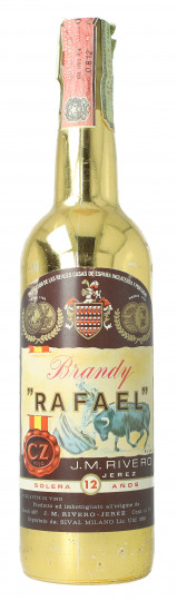 Brandy Rafael Bot. 60's 75cl 40% OB- Spanush Brandy