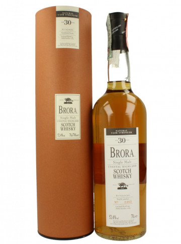 Brora Highland  Scotch Whisky 30 year old Bot.2002 52.4% OB - 1st Release