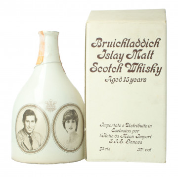 Bruichladdich Islay Scotch Whisky 15  Year Old - Bot.80's 75cl 52% Samaroli  Ceramic decanter- kg 1,120