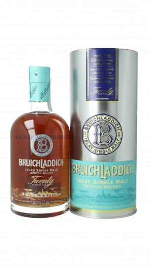 Bruichladdich Islay  Scotch Whisky 20 Years Old 70cl 46% OB- 3rd edition