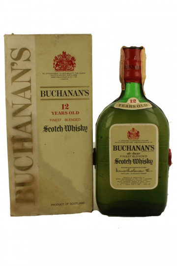 Buchanan's Blended Scotch Whisky 12 Year Old - Bot. in The 70's 75cl 43% OB-