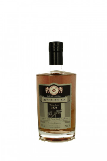 BUNNAHABHAIN Islay Scotch Whisky 40  Years Old 1970 70cl 40.5% Malts of Scotland  -