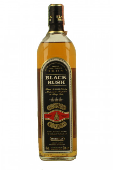 BUSHMILLS Black Bush Irish Whiskey Bot.early 2000 70cl 40%