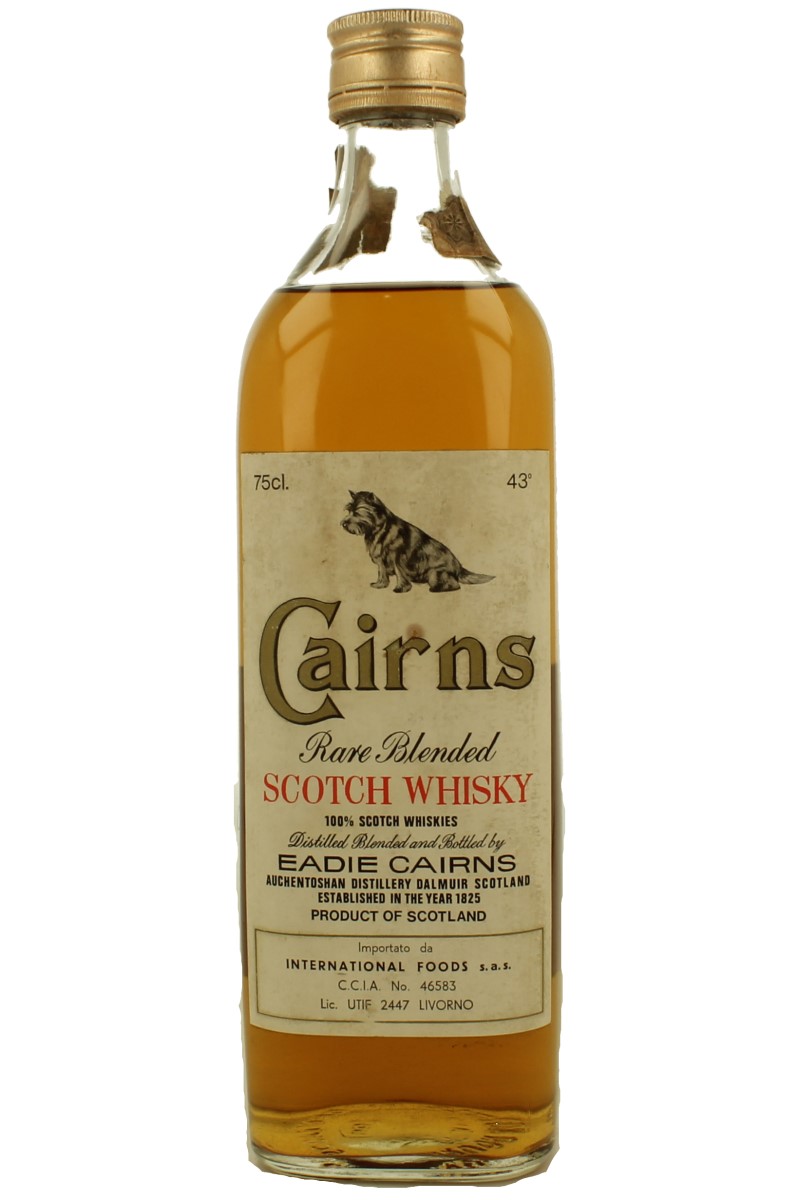 Cairns Rare Blended Scotch Whisky - Bot. in The 70's 75cl 43% OB ...