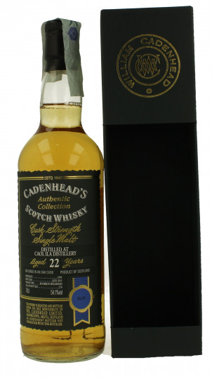 CAOL ILA 22 Years old 1991 2013 70cl 54.1% Cadenhead's - Authentic Collection