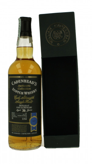 CAOL ILA 36 Years Old 1980 2016 70cl 52.3% Cadenhead's - Authentic Collection