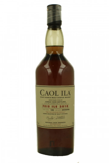 Caol Ila Islay Scotch Whisky 10 Years Old 1999 2010 70cl 61.9% OB- Feis Ile 2010 cask 305646