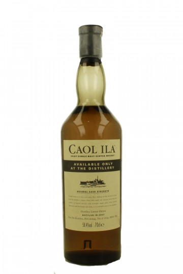 Caol Ila Islay Scotch Whisky 10 Years Old 2007 70cl 58.4% OB- Limited Edition Natural cask strength
