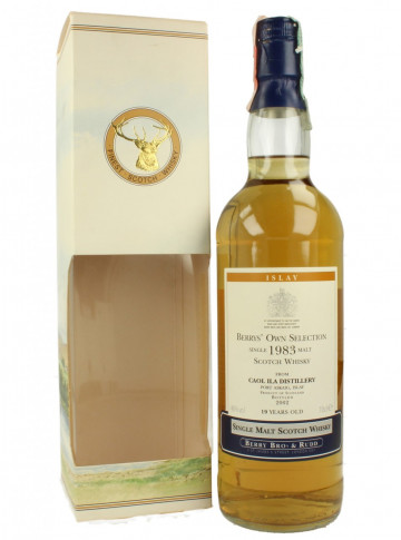 Caol Ila Islay  Scotch Whisky 19 year Old 1983 2002 70cl 46% Berry & Bros Rudd