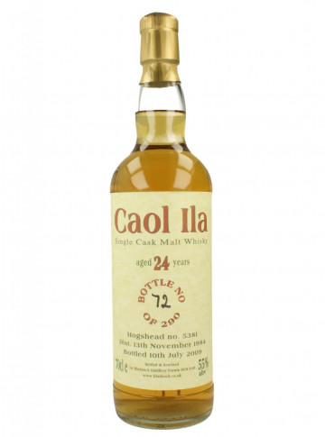 Caol Ila Islay  Scotch Whisky 24 Year Old 1984 2009 55% Bladnoch Forum #5381