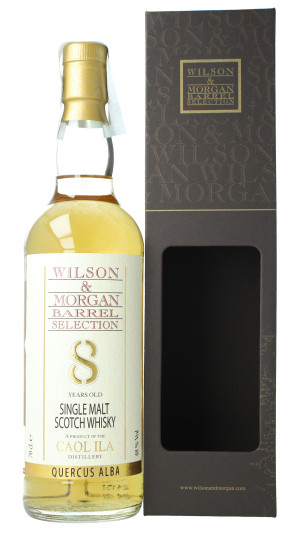 Caol Ila Islay  Scotch Whisky 8 years Old 2016 2022 70cl 48% Wilson & Morgan  -Quercus Alba