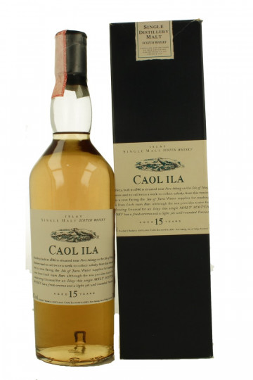 Caol Ila Islay Scotch Whisky Bot early 2000 70cl 43% Ob- Flora & Fauna