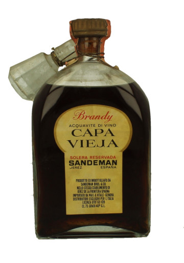 CAPA VIEJA Brandy Bot.60/70's 75cl 40% Sandeman