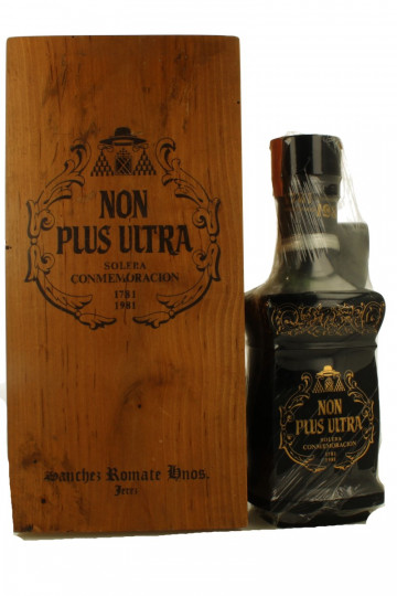 Cardenal Mendoza Spanish brandy Non Plus Ultra Bottled 1981 50cl OB-