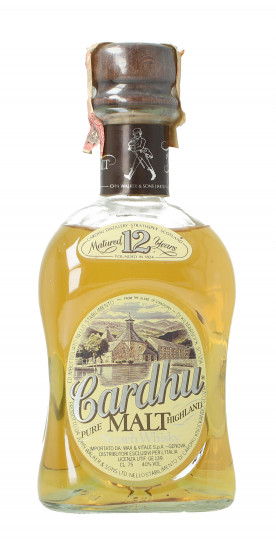 Cardhu Speyside Scotch Whisky 12  Year Old Bot in The 80's 75cl 40%