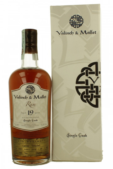 Caroni Trinidad Rum 19 Years old 1997 2016 70cl 51.8% Valinch & Mallet Cask n. 100