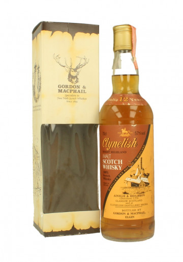 CLYNELISH 12yo Bot.90's 70cl 57% Gordon MacPhail - Ainslie & Heilbron