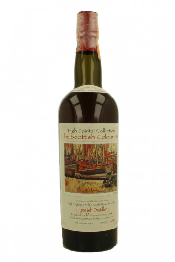 Clynelish Highland  Scotch Whisky 12 Years Ols 1989 2001 75cl 57.2% High Spirits  - The Scottish Colourists