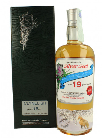 Clynelish Highland  Scotch Whisky 19 Year  Old 1993 2013 SILVER SEAL