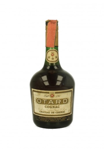 COGNAC BARON OTARD  75CL  40 % VERY OLD BOTTLE  -BOTTLED IN THE 70'S 