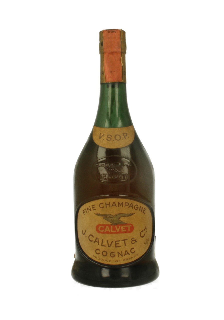 Cognac Calvet Vsop 75 Cl 40 Very Old Bottle Bottled In The 70s Products Whisky Antique