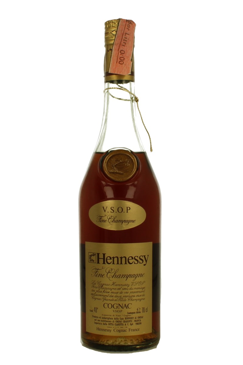 COGNAC Hennessy Vsop Fien Champagne Bottled around 1980-1995 75cl
