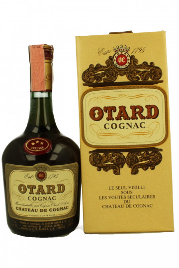 COGNAC OTARD 3 stars Bottled around 1970 75cl 40%