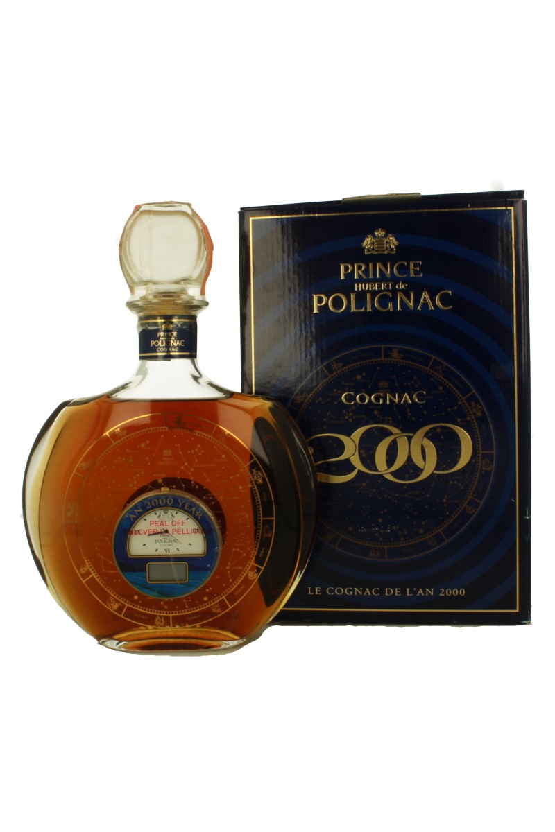 COGNAC PRINCE HUBERT DE POLIGNAC 70cl 40% OB - 2000 Edition - Products -  Whisky Antique, Whisky & Spirits