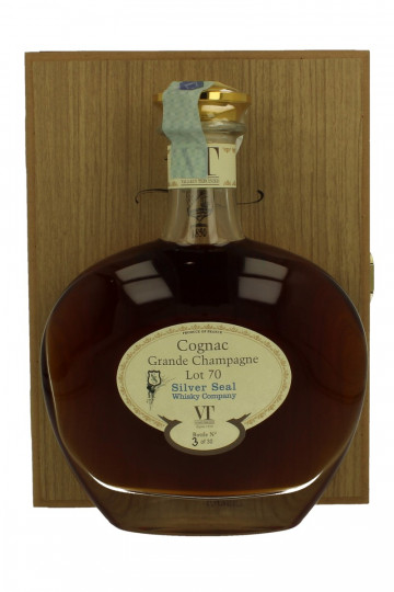 COGNAC VALLEIN TERCINIER-Grande Champagne 50yo 1970 2020 70cl 47.7% - Lot 70 SIlver seal