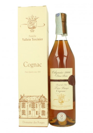 COGNAC VALLEIN TERCINIER Odysee 2000 70cl 45.5 % FIN BOIS ODYSSÈE