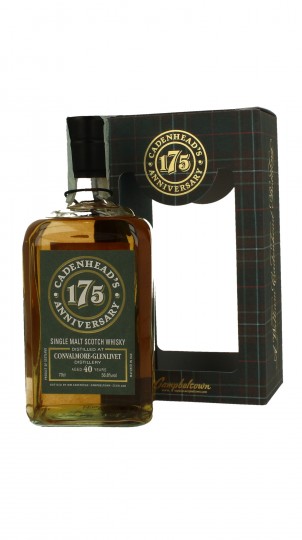 CONVALMORE 40 Years Old 1977 2017 70cl 56.8% Cadenhead's - 175th Anniversary