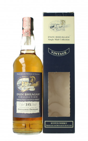 Convalmore Speyside Scotch Whisky 16 Years Old 1984 2000 70cl 43% Dun Bheagan