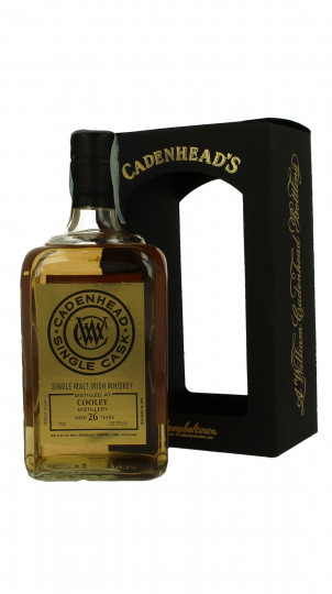 COOLEY IRISH 26 years old 1992 2018 70cl 52.3% Cadenhead's - Single Cask