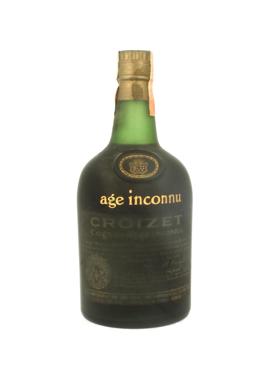 CROIZET AGE INCUNNU 75 CL 40 % BOTTLED IN THE 60'S -70'S