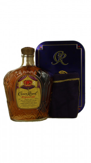 CROWN ROYAL Canadian Whisky 1975 75cl 40% Seagram