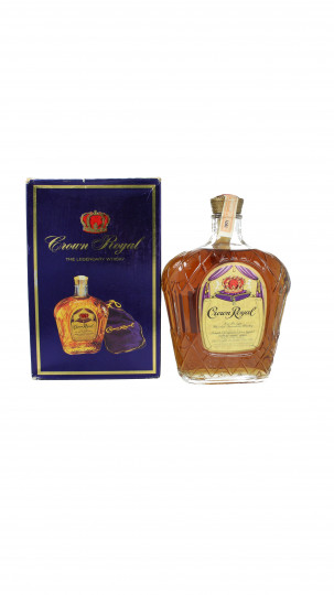 CROWN ROYAL Canadian Whisky Bottled 1971 75cl 40% OB-