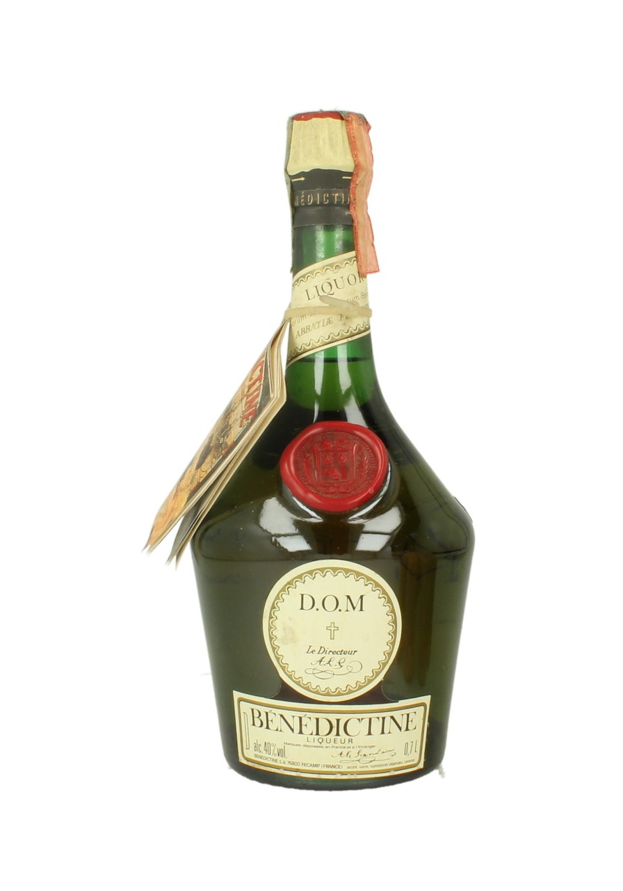 D.O.M. BENEDECTINE OLD - LIQUOR Antique, % Whisky 40 - CL & Whisky 70 Products Spirits