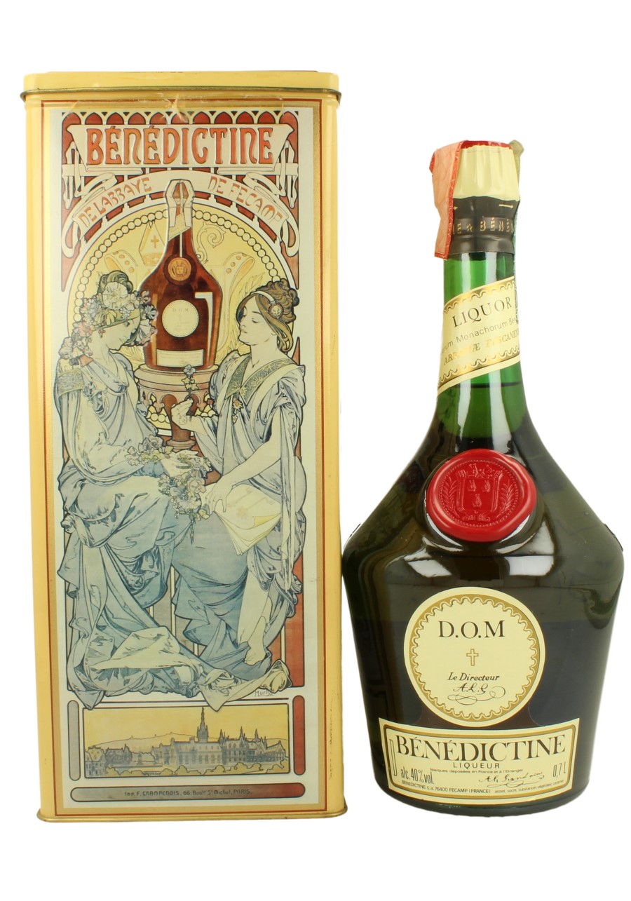 D.O.M. BENEDECTINE OLD LIQUOR 70 - Products 40 CL Spirits Whisky Whisky - % & Antique