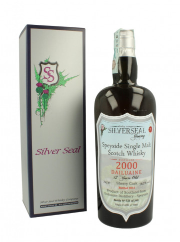 DAILUAINE SILVER SEAL 12YO 2000 2012 70CL 56.2% SHERRY CASK