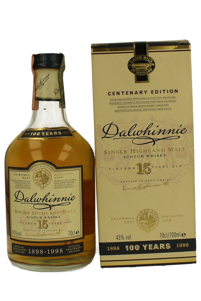 dalwhinnie 15 centenary edition 1000ml古酒 - ウイスキー