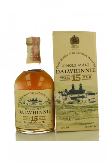 DALWHINNIE Pure Highland Scotch whisky 15 Years Old Bot 1980's 75cl 40% OB  -