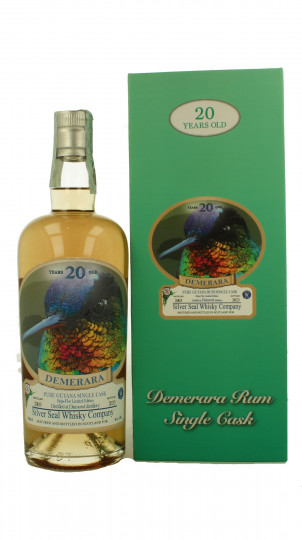 DEMERARA DIAMOND 20 years old 2003 2023 70cl 61.1% - Silver Seal - Beija-Flor edition