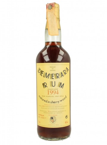 DEMERARA RUM - EHP MOON IMPORT  1994  2001 70 CL 46 % SHERRY WOOD 