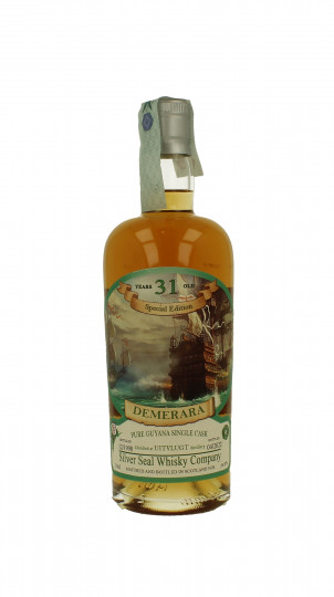 Demerara Uitvlugt Rum 31 Year Old 1990 70cl 56.2% Silver Seal per Box Velier