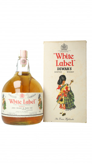 Dewar White label   Blended  Scotch Whisky Bottled around 1960-1970 2 litres 40% OB  -