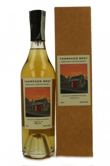 DORNOCH 4 years old 2018 2022 70cl 55.5% - thompson bros