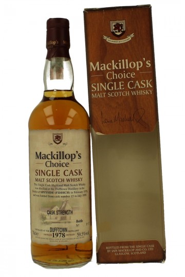 DUFFTOWN 1978 1999 70cl 59.5% Mackillop's Choice -