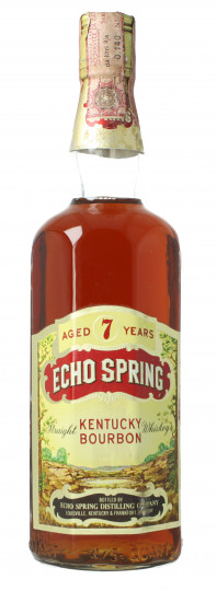 Echo Spring Straight Bourbon Whiskey 7 Year old Bot.70's 75cl 43% OB