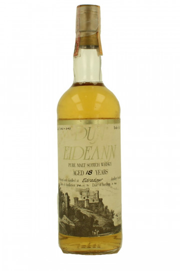 Edradour Highland Scotch Whisky 18  Year Old 1971 1990 75cl 46% Dun Eideann -Cask 342-343