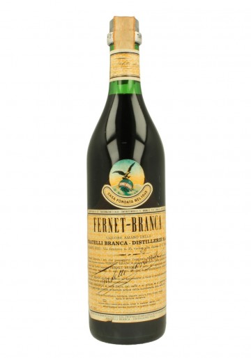 FERNET BRANCA  75CL 45% BOTTLED IN THE 70'S -80'S 